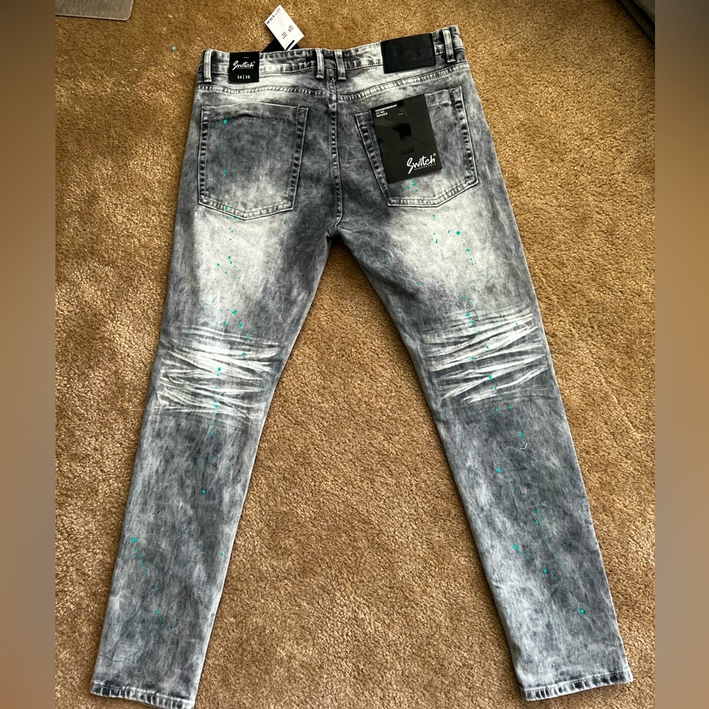 Young boys denim jeans